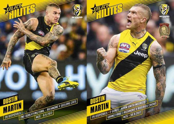 Hilite Card Finals - Dustin Martin x 2