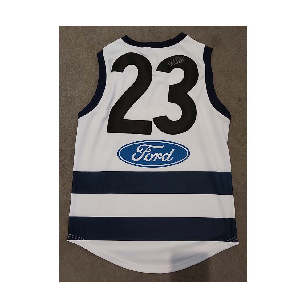 Nathan Ablett Hand Signed Geelong Cats Afl Football Jumper Guernsey Phantom Sports