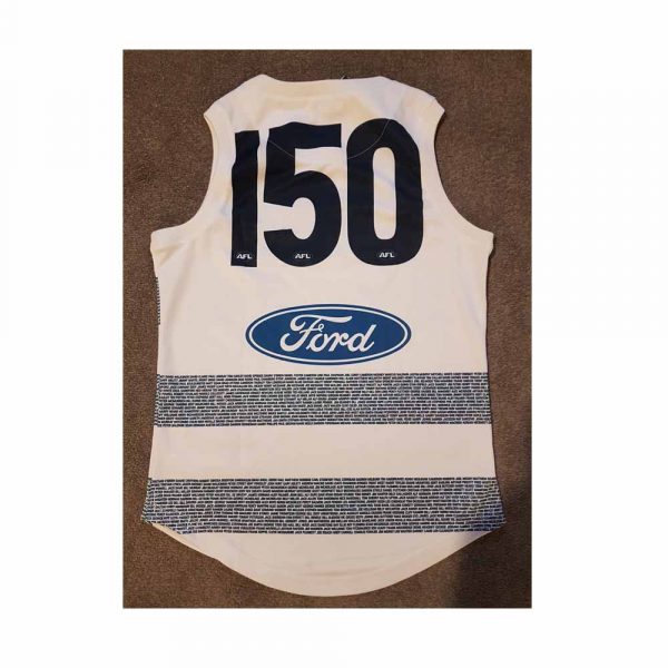 NEW 2009 GEELONG CATS 150 YEARS FOOTBALL AFL JUMPER - PREMIERSHIP PREMIERS - Image 2