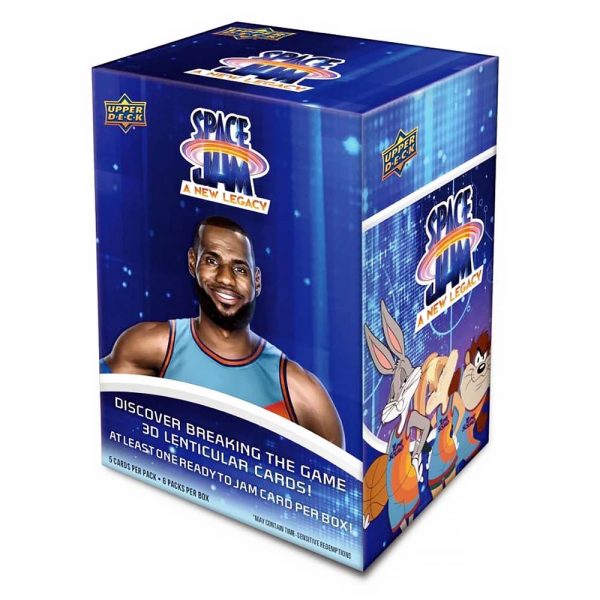 2021 UPPER DECK SPACE JAM 2: A NEW LEGACY BASKETBALL BLASTER BOX (IN STOCK NOW)