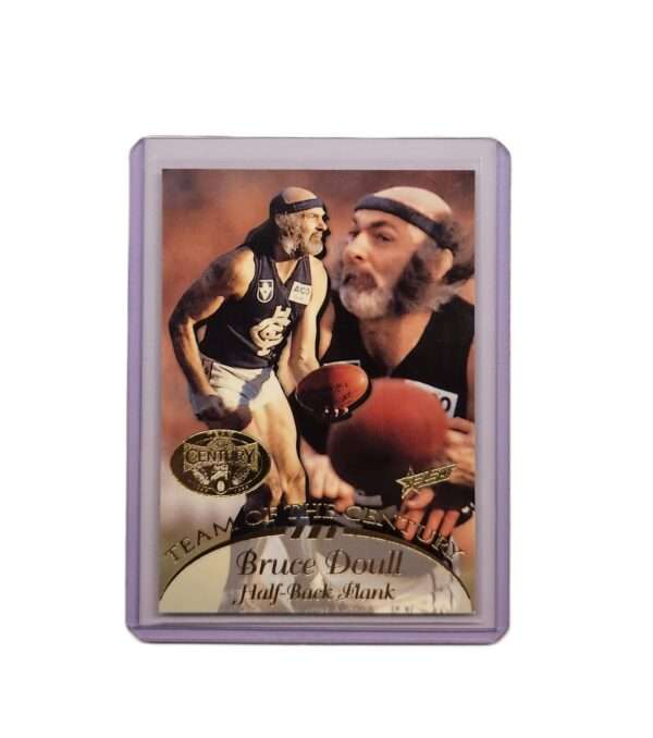 1996 AFL SELECT HALL OF FAME TEAM OF THE CENTURY CARD BRUCE DOULL TC7 - CARLTON