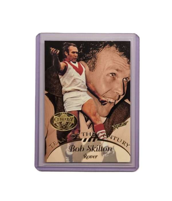 1996 AFL SELECT HALL OF FAME TEAM OF THE CENTURY CARD BOB SKILTON TC19 - SYDNEY