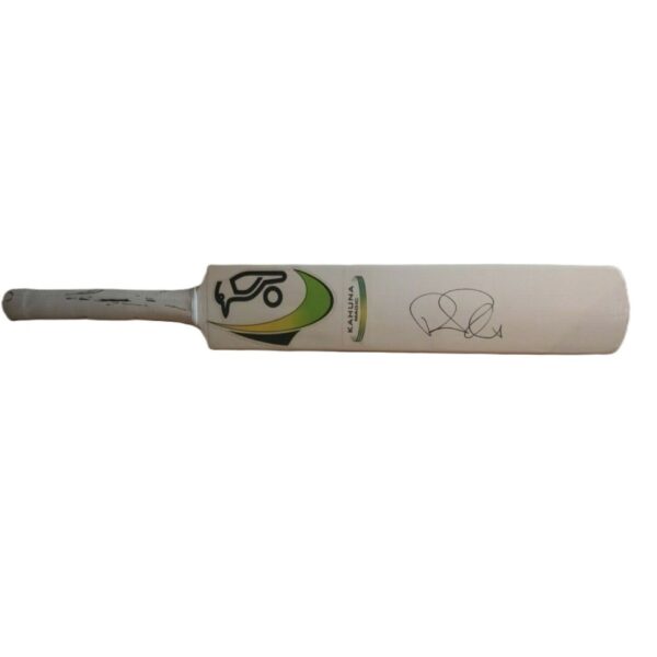 CRICKET AUSTRALIA RICKY PONTING SIGNED LARGE SIZE CRICKET BAT KAHUNA